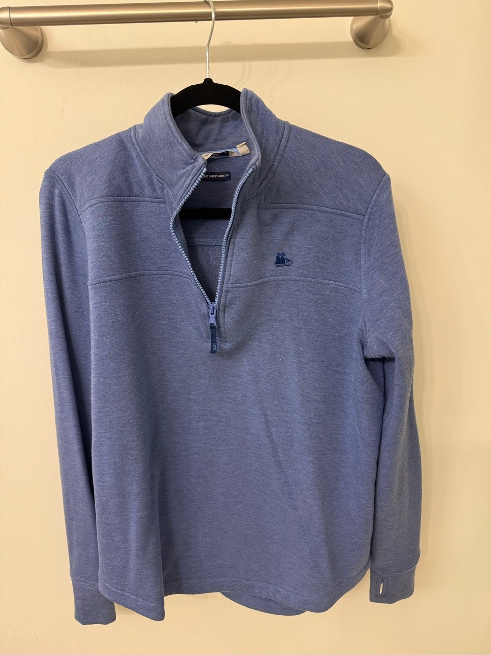 Vineyard Vines women’s  Dusty Blue Quarter-Zip